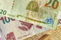 Übersicht Banknoten Aserbaidschan Manat